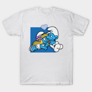 Cartoon Blue Man T-Shirt